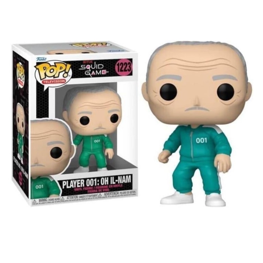 Funko POP TV: Squid Game- Player 001:Oh il-NAM